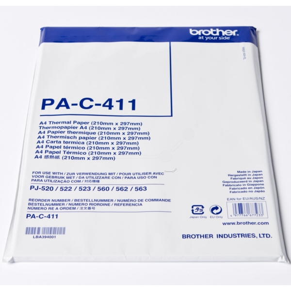 Thermo-Transfer-Papier / Brother - PA-C 411 Thermo-Transfer-Papier / Brother - PA-C 411